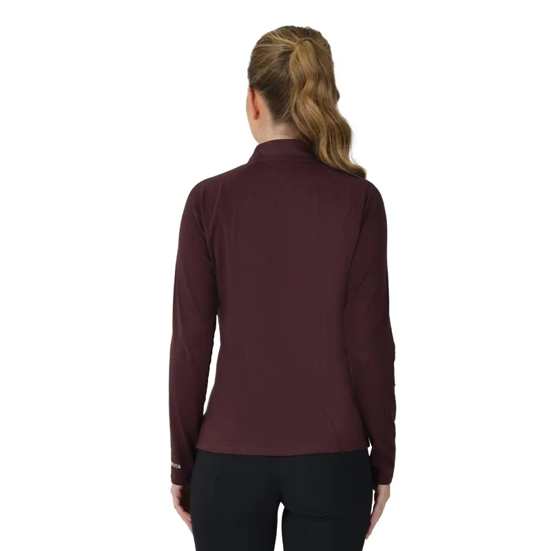 WeatherBeeta Bamboo Long Sleeve Women's Base Layer - Mulberry-1