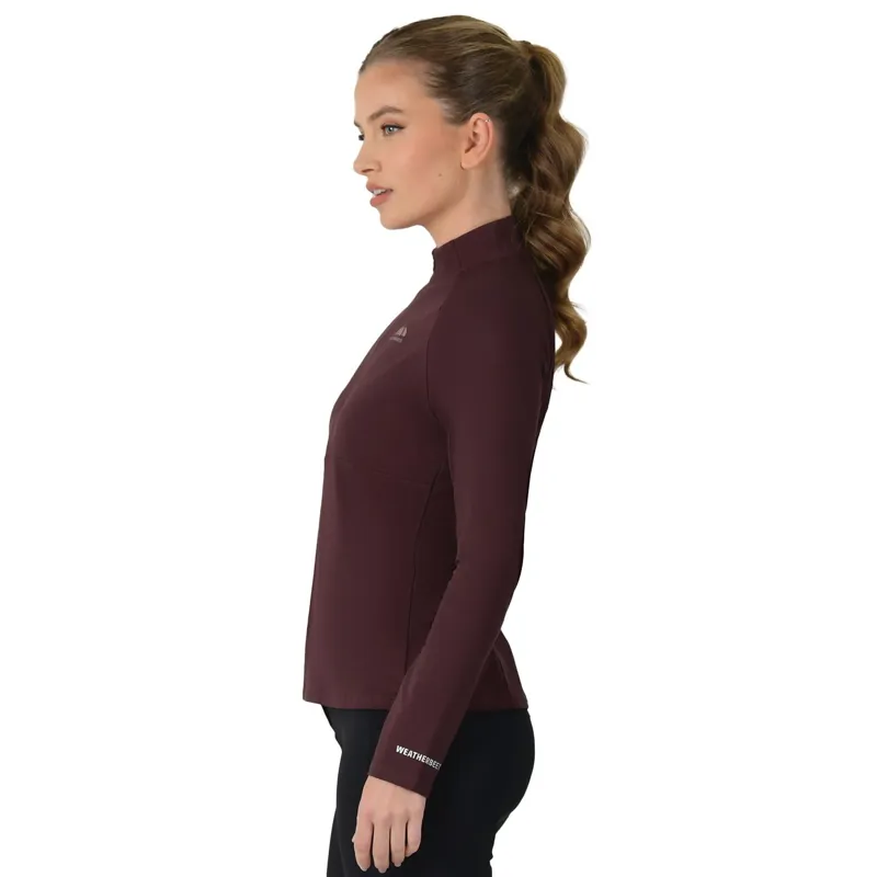 WeatherBeeta Bamboo Long Sleeve Women's Base Layer - Mulberry-2