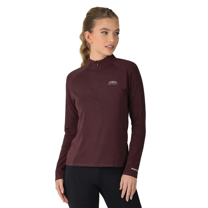 WeatherBeeta Bamboo Long Sleeve Women's Base Layer - Mulberry