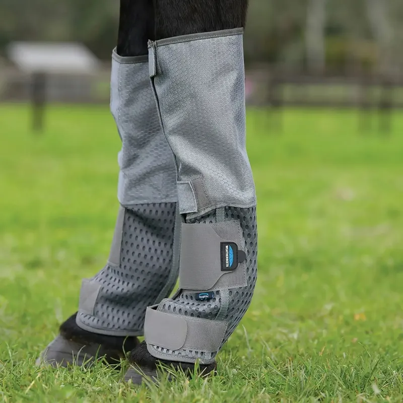 WeatherBeeta ComFiTec Hexi Shield Fly Wraps - Gray/Silver