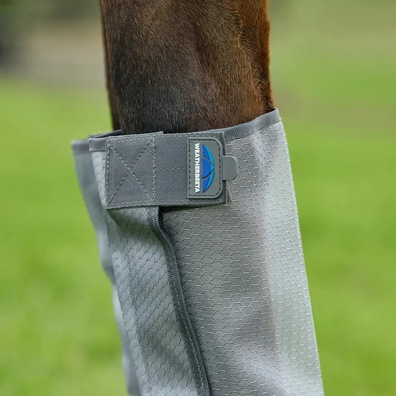 WeatherBeeta ComFiTec Hexi Shield Fly Wraps - Gray/Silver-2