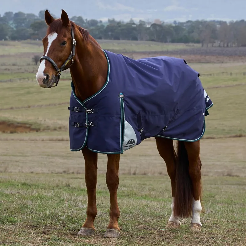 WeatherBeeta ComFiTec Plus Dynamic 100g Standard Turnout Blanket - Navy