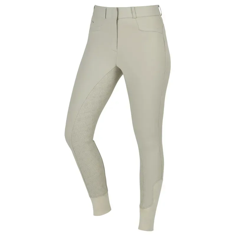 WeatherBeeta Duet Full Grip Women's Competition Breeches - Beige