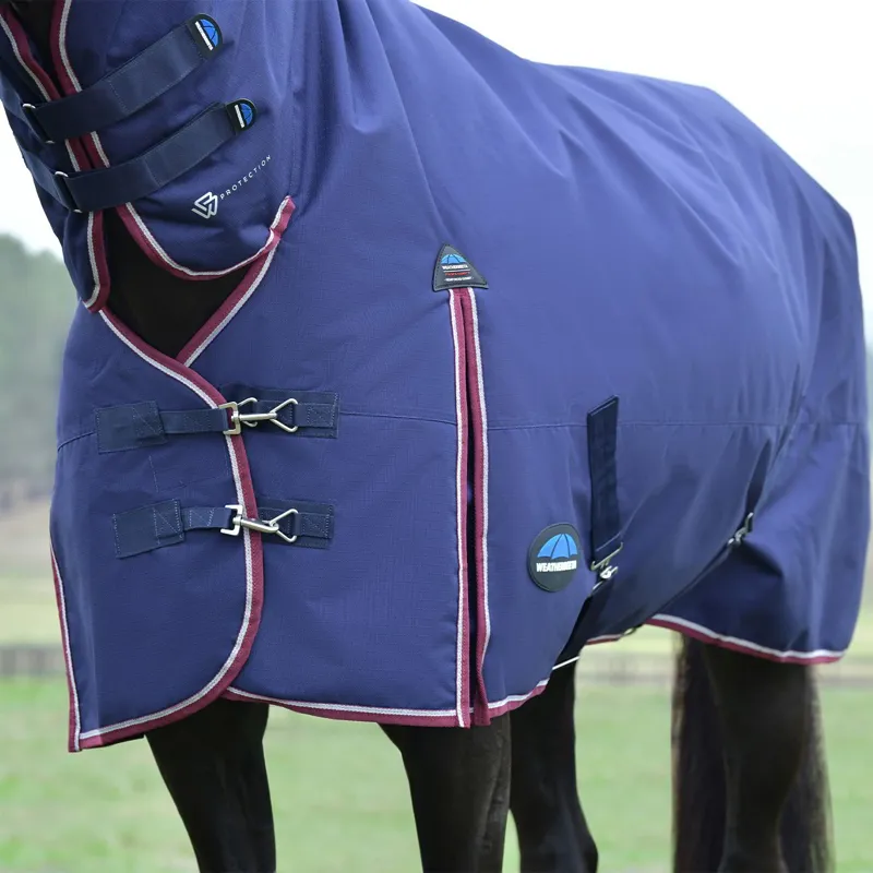WeatherBeeta ComFiTec Essential 360g Combo Turnout - Navy/Burgundy-5