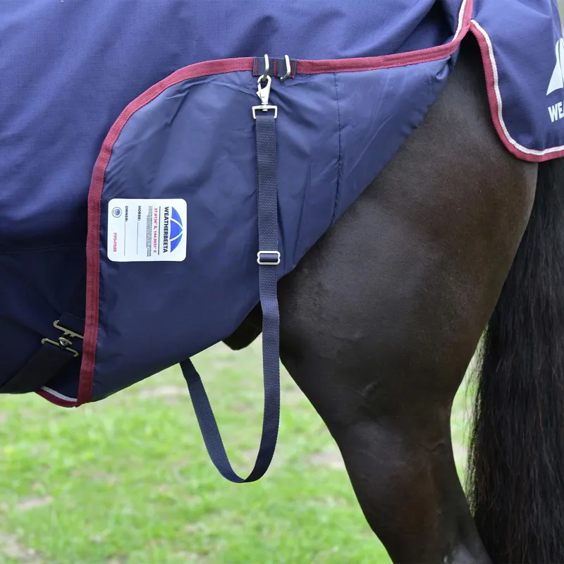 WeatherBeeta ComFiTec Essential 360g Combo Turnout - Navy/Burgundy-3