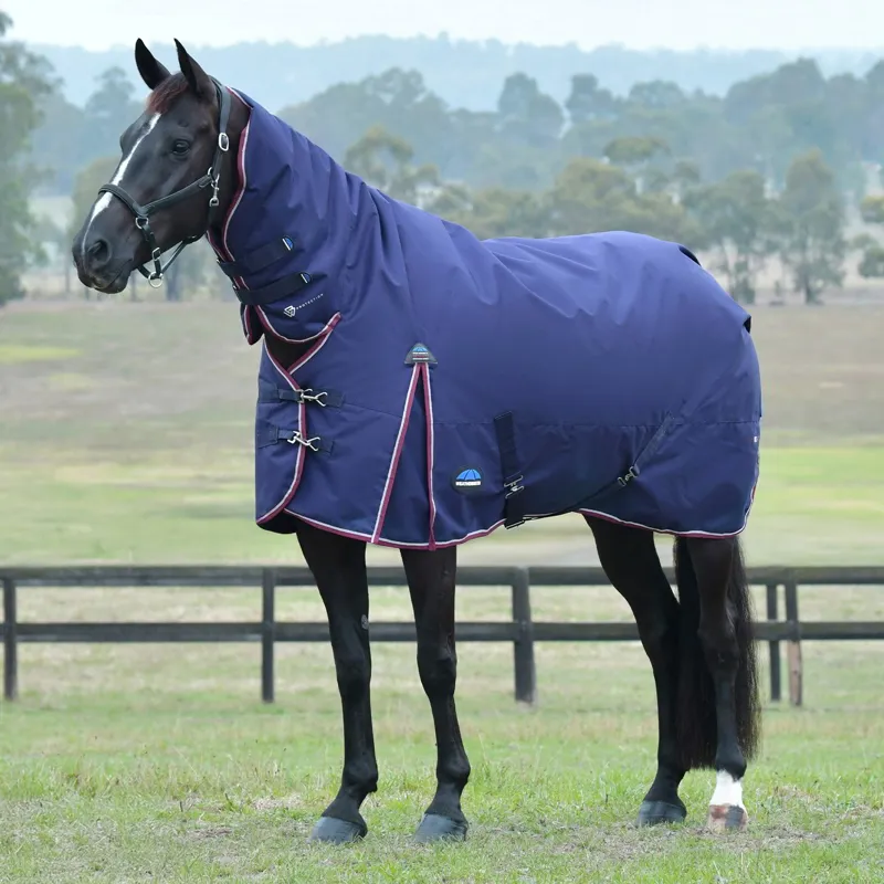WeatherBeeta ComFiTec Essential 360g Combo Turnout - Navy/Burgundy
