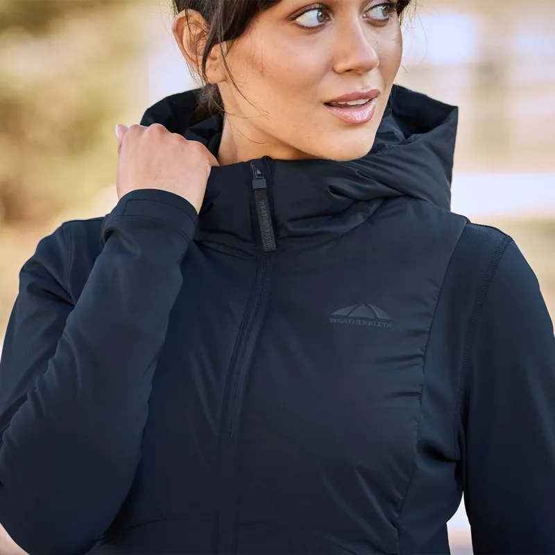 WeatherBeeta Hybrid Women's Padded Jacket - Navy-4