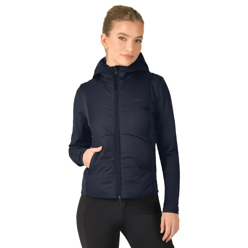 WeatherBeeta Hybrid Women's Padded Jacket - Navy-2