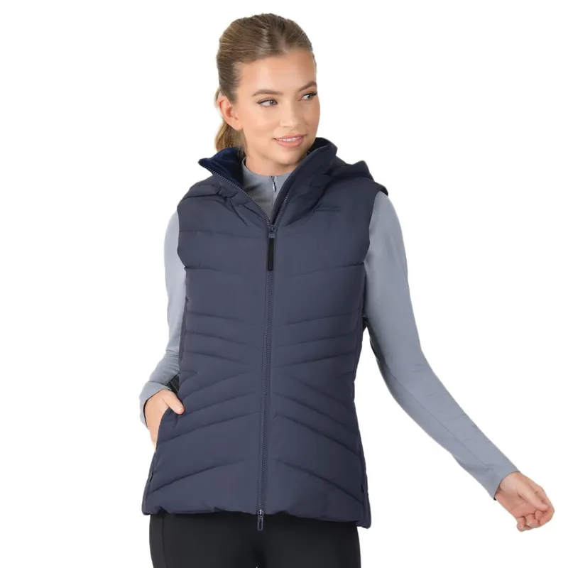 WeatherBeeta Womens Insulated Vest - Navy-2