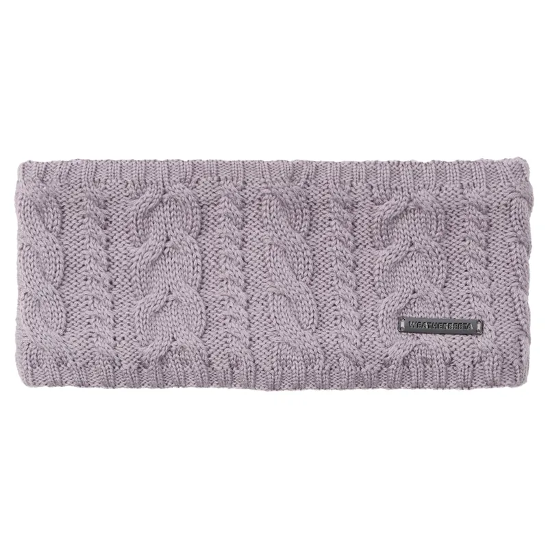 WeatherBeeta Knitted Headband - Dusty Mauve