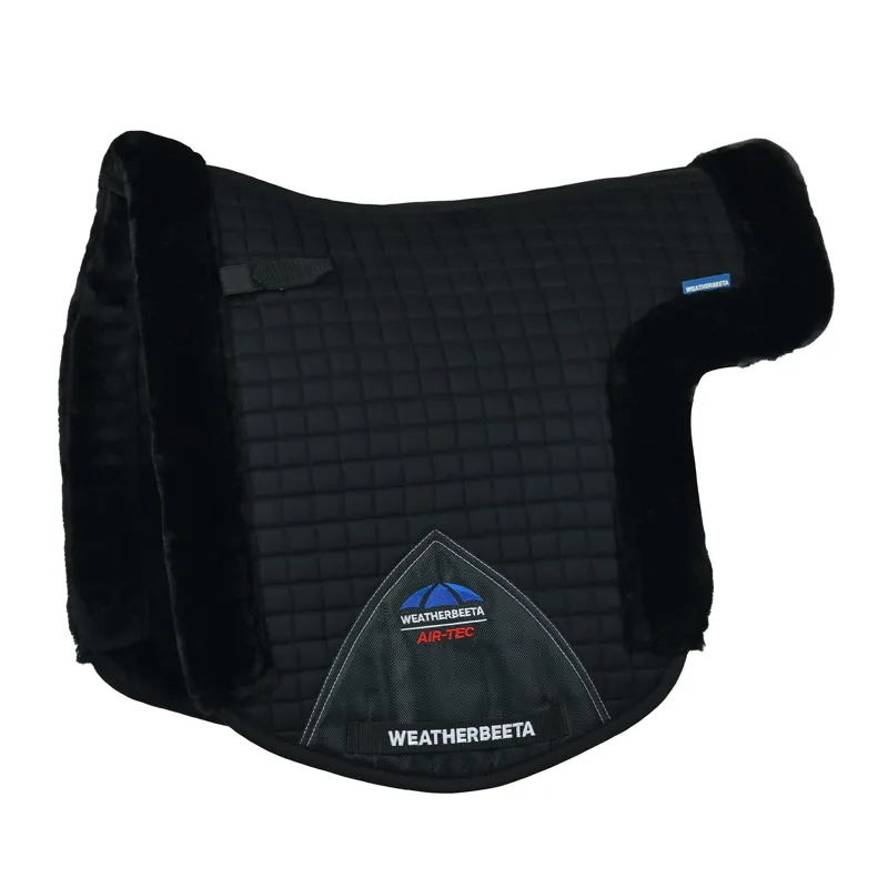 WeatherBeeta Prime Air-Tec Comfy Fleece All Purpose Saddle Pad - Black