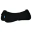 WeatherBeeta Memory Foam Comfort Fleece Edged Half Pad - Black