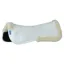 WeatherBeeta Memory Foam Comfort Fleece Edged Half Pad - White