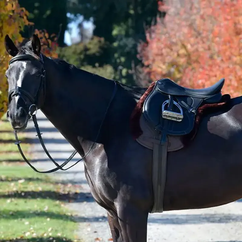WeatherBeeta Prime Comfy Fleece All Purpose Saddle Pad - Brown-1