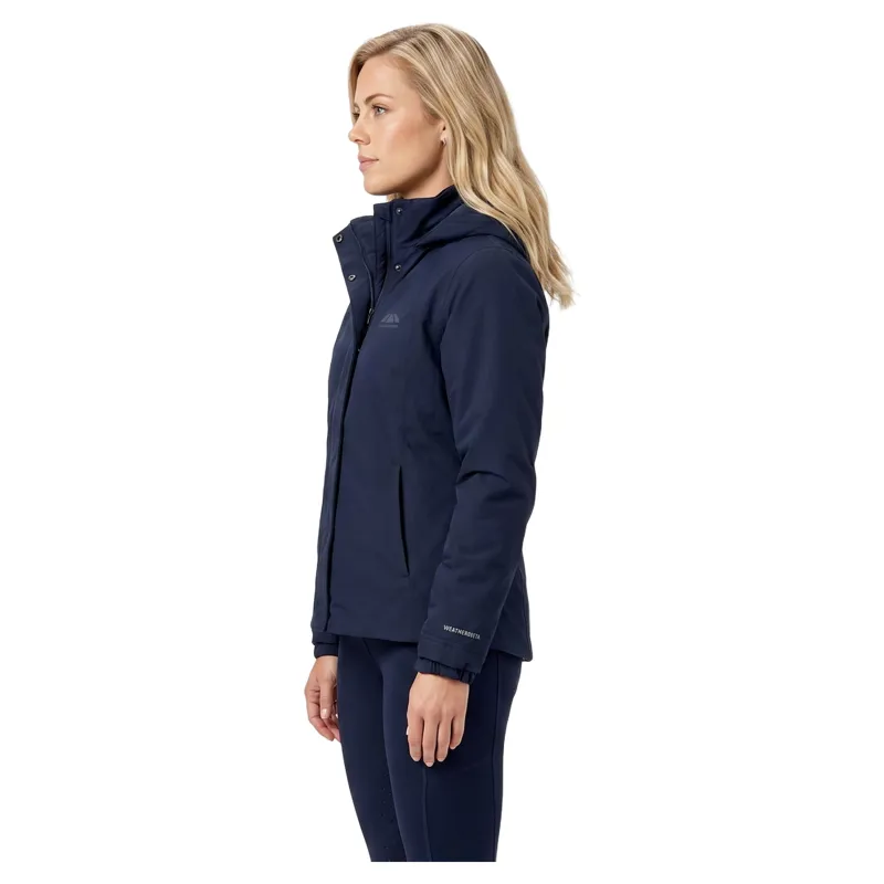 WeatherBeeta Protect Women's Waterproof Insulated Riding Jacket - Navy-2
