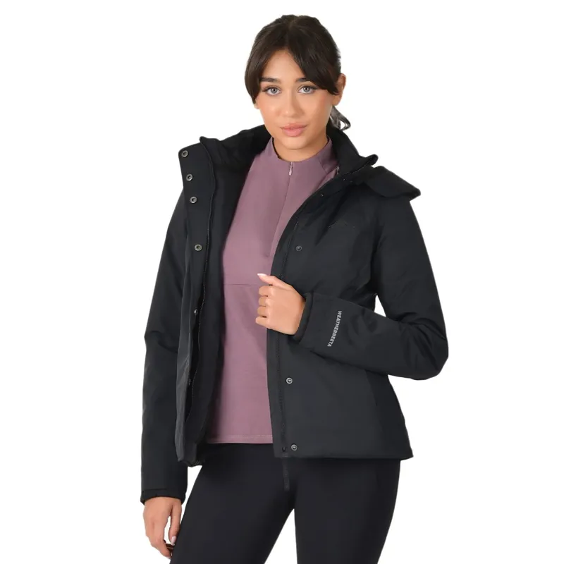 WeatherBeeta Protect High Neck Waterproof Jacket - Black-2