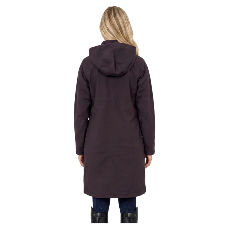 WeatherBeeta Spectator Women's Waterproof Fleece Lined Jacket - Blackberry-1
