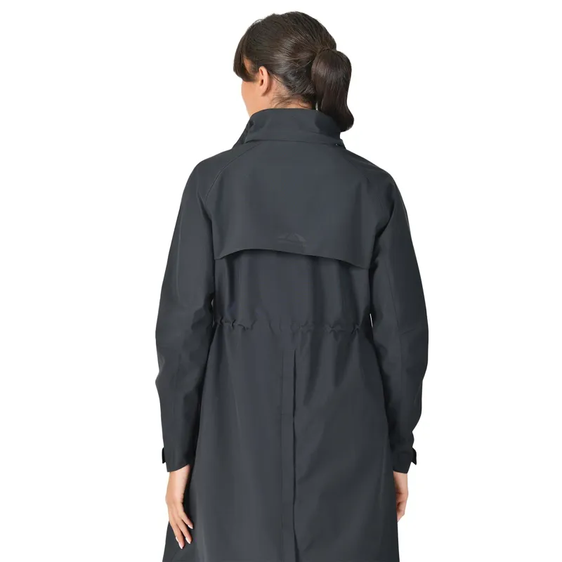 WeatherBeeta Windbreaker Women's Longline Waterproof Jacket - Black-4