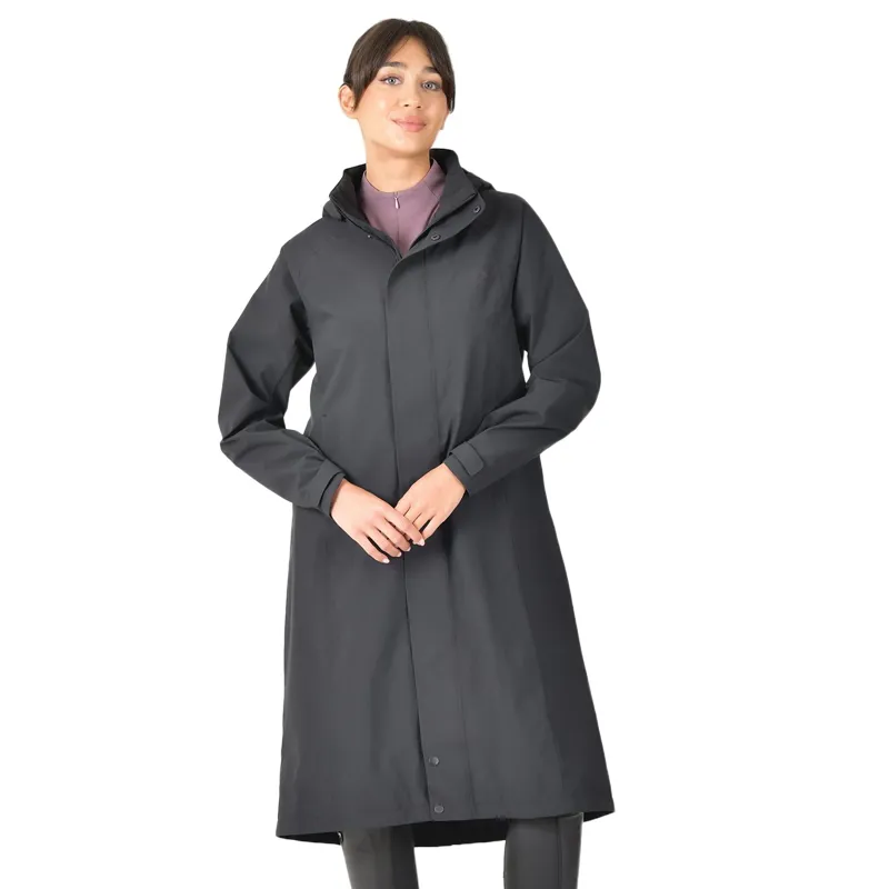 WeatherBeeta Windbreaker Women's Longline Waterproof Jacket - Black