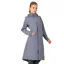 WeatherBeeta Windbreaker Women's Longline Waterproof Jacket - Slate Blue