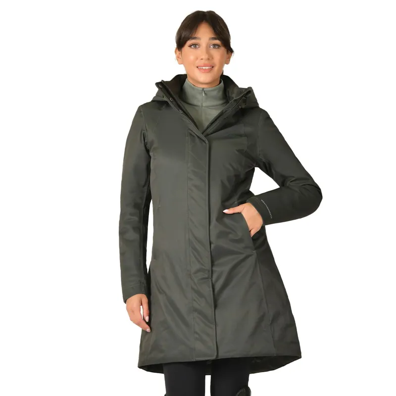 WeatherBeeta All Purpose Womens Waterproof Longline Jacket - Green
