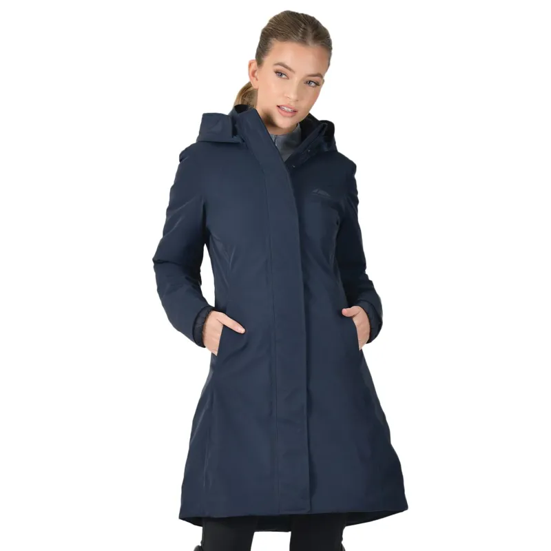 WeatherBeeta All Purpose Women's Waterproof Longline Jacket - Navy