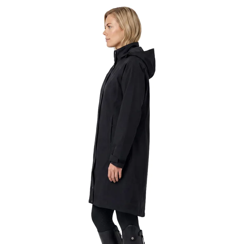 WeatherBeeta Reflective Windbreaker Women's Lightweight Jacket - Black-2