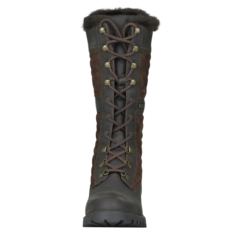 Dublin Yukon Quilt Women's Tall Country Boots - Chocolate-5