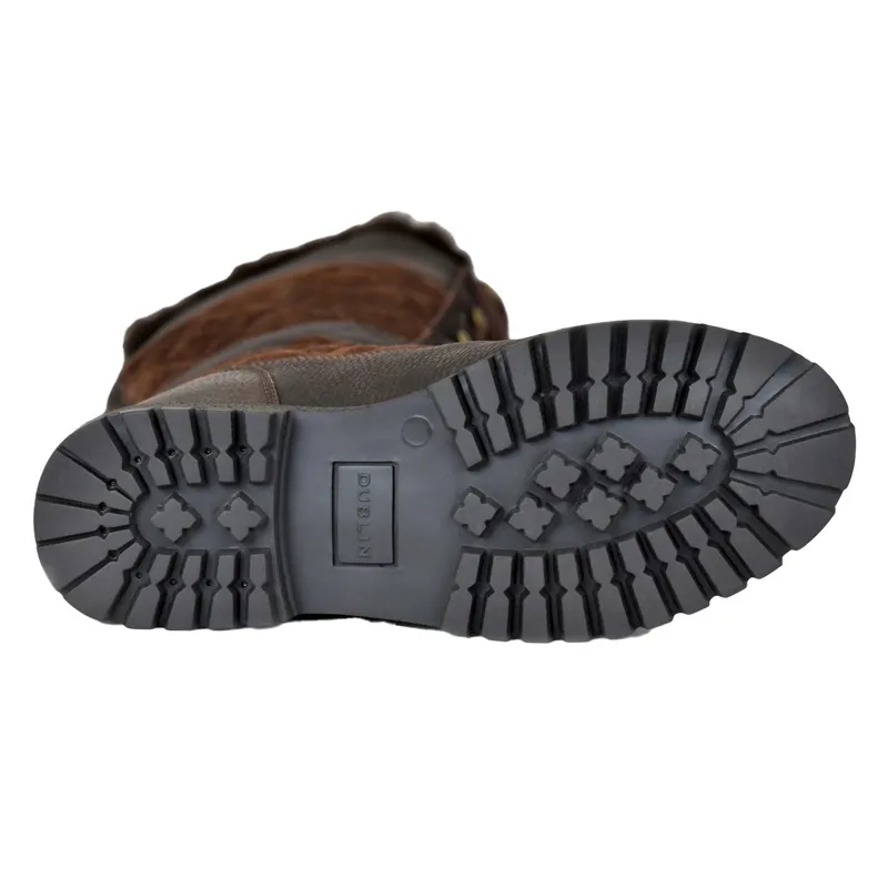 Dublin Yukon Quilt Women's Tall Country Boots - Chocolate-8
