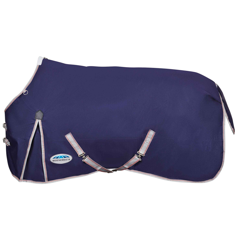 WeatherBeeta ComFiTec Essential 50g Plus Lite Turnout Blanket - Navy-1