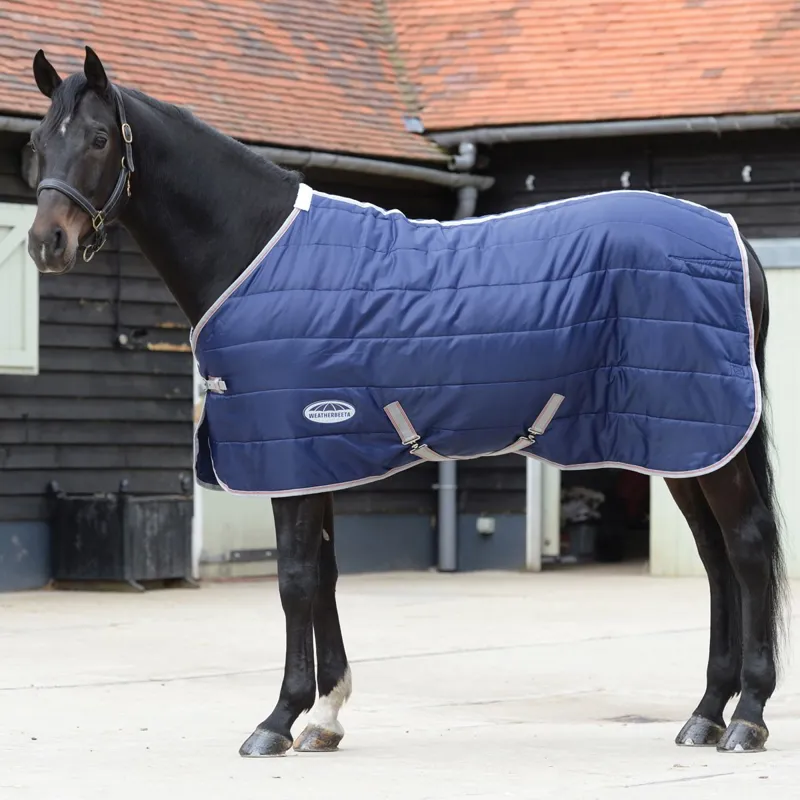 WeatherBeeta ComFiTec 210D Channel Quilt 110g Stable Blanket - Navy/Silver