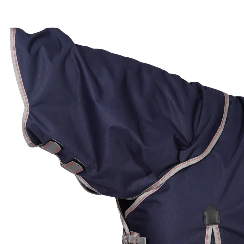 WeatherBeeta ComFiTec Essential 0g Turnout Neck Cover Navy/Silver-1