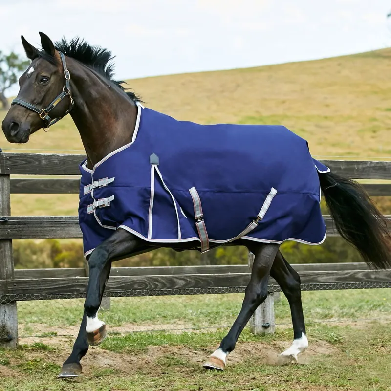 WeatherBeeta ComFiTec Essential Standard Neck 0g Turnout - Navy-1