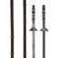 LeMieux Webbed Continental Reins - Brown / Silver