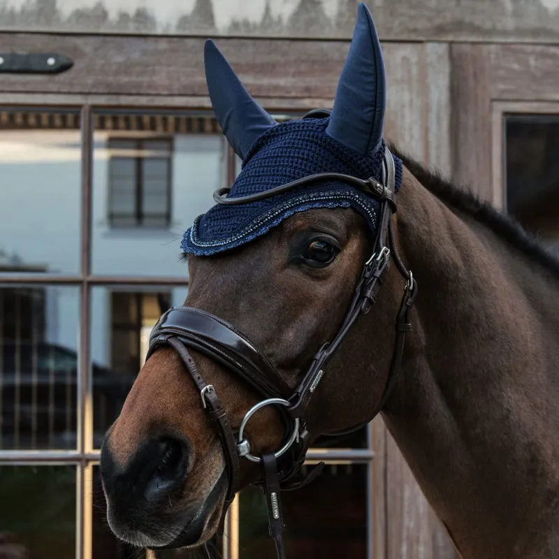 Kentucky Wellington Stone/Pearl Soundless Fly Veil - Navy-1