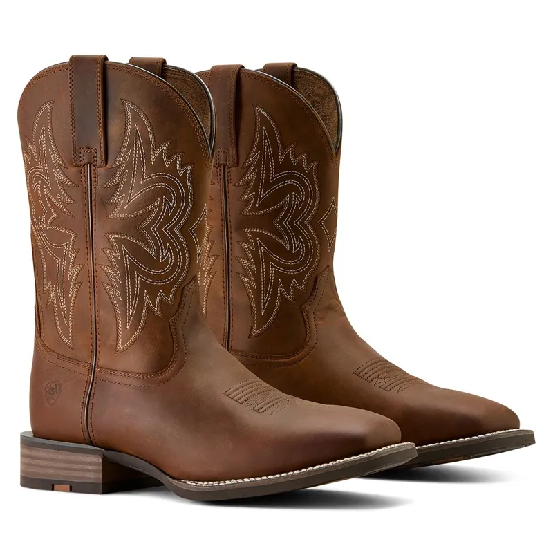 Ariat Big Rig Men's Western Boots - Distressed Brown-3