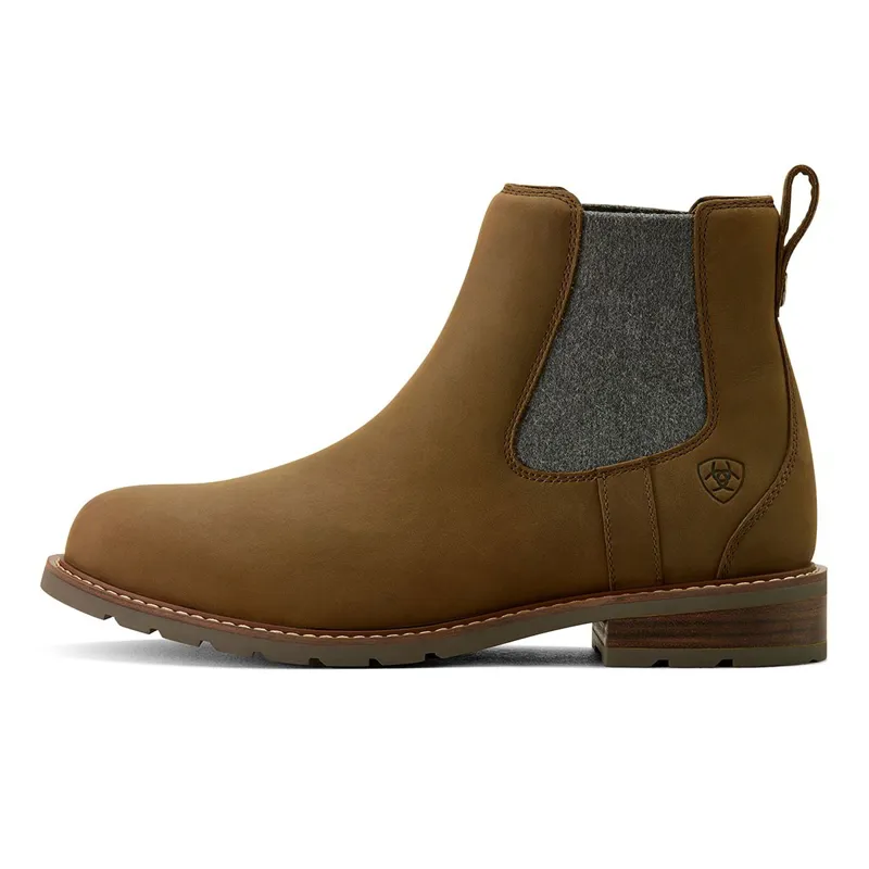 Ariat Wexford Men's Waterproof Chelsea Boots - Palm Brown-5