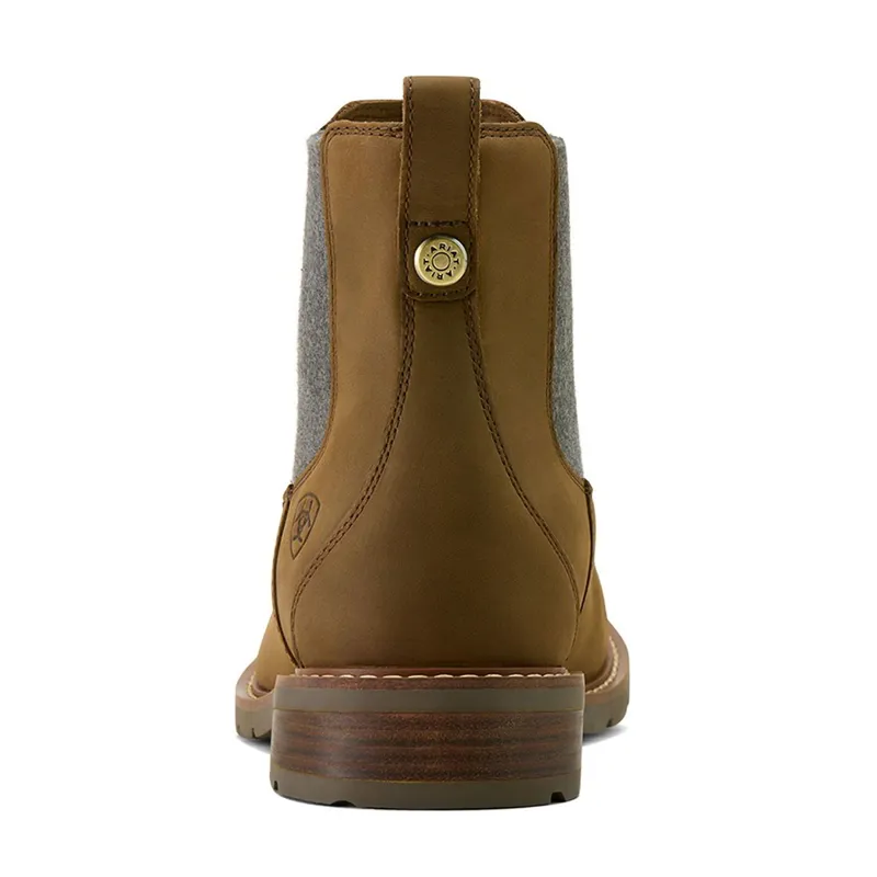 Ariat Wexford Men's Waterproof Chelsea Boots - Palm Brown-2
