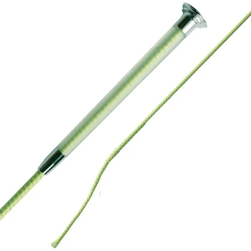 Woof Wear High Visibility Dressage Whip - Hi-Viz Lime