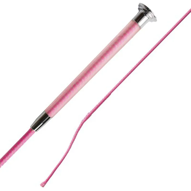 Woof Wear Hi-Viz Dressage Whip - Hi-Viz Pink