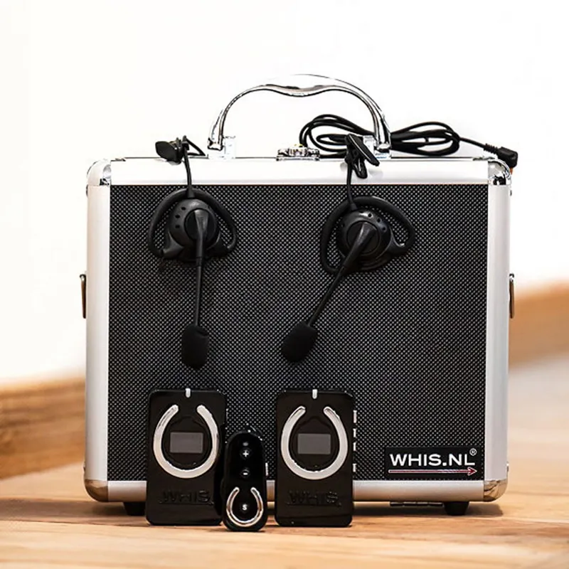 WHIS Competition Pro Communication System Headsets - Black-5