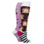 Sockshop Wild Feet Knee High Womens Socks 2 Pack - Dog In Bobble