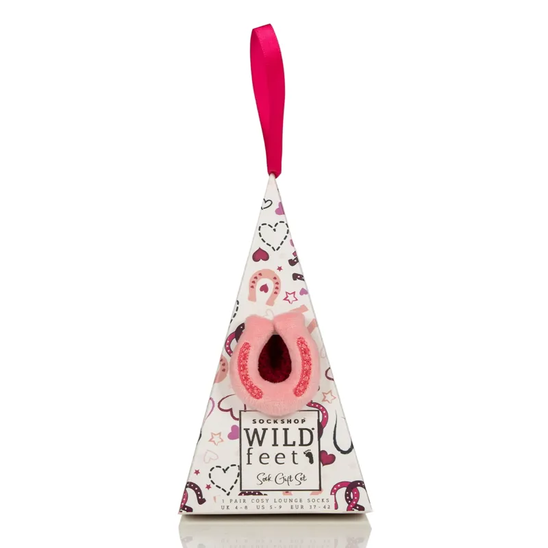 Wild Feet Junior Gift Box Socks - Horseshoe-2