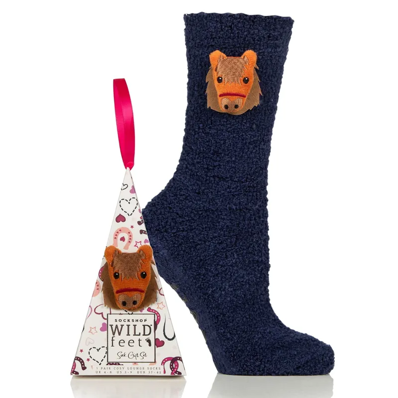 Wild Feet Junior Gift Box Socks - Pony