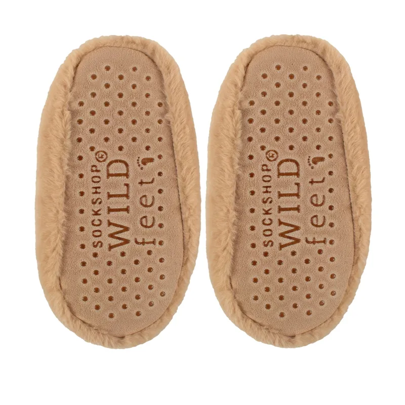 Sockshop Wild Feet Adults Slipper Socks - Horseshoe-1