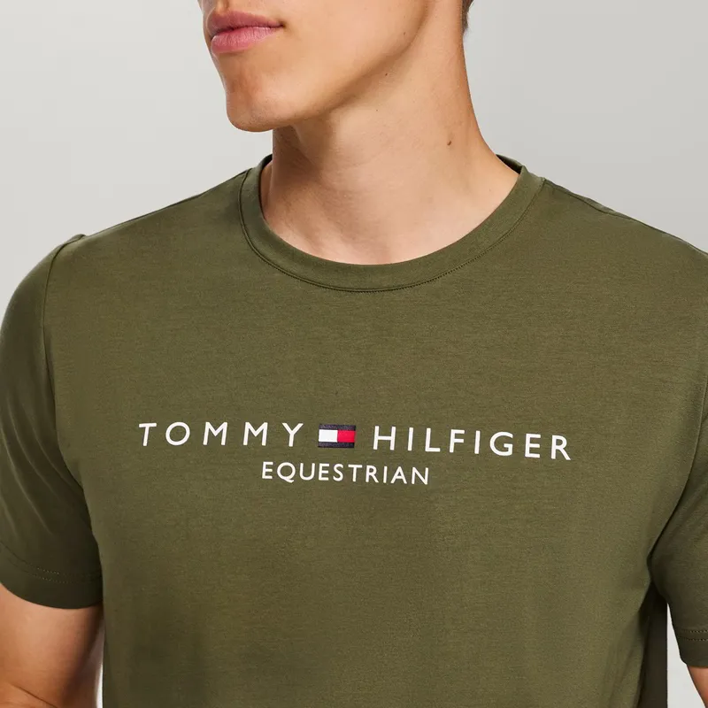 Tommy Hilfiger Williamsburg Men's T-Shirt - Utility Olive-3
