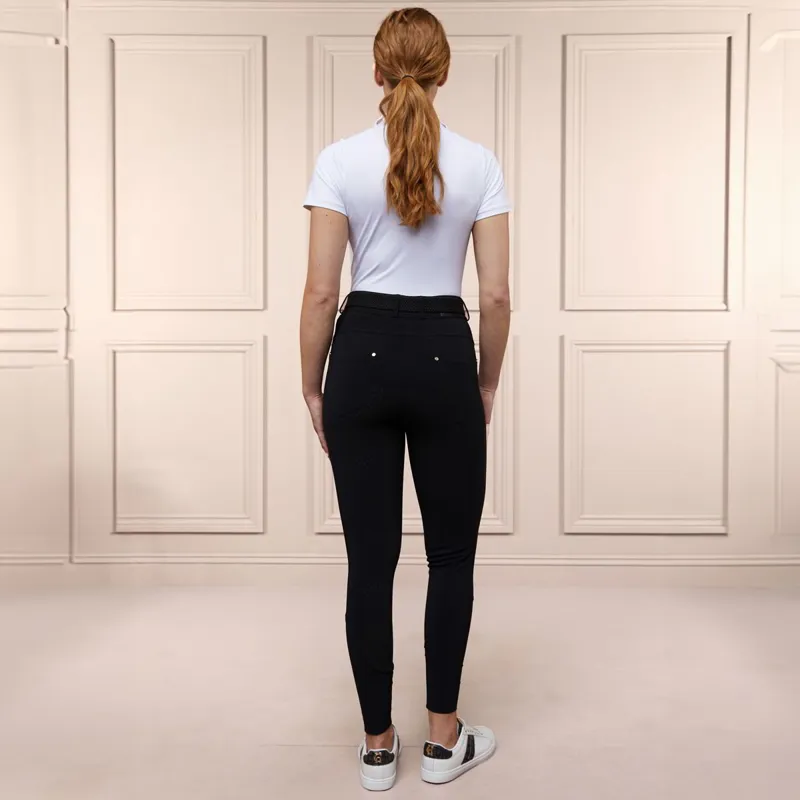 Holland Cooper Windsor Full Grip Ladies Breeches - Black-5