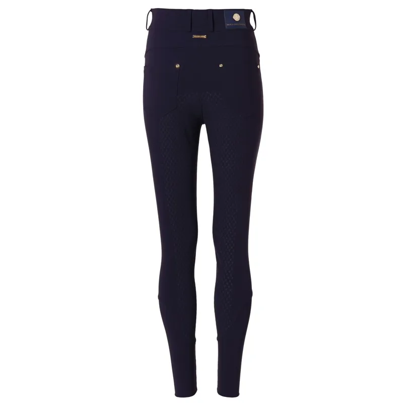 Holland Cooper Windsor Full Grip Womens Breeches - Ink Navy-6