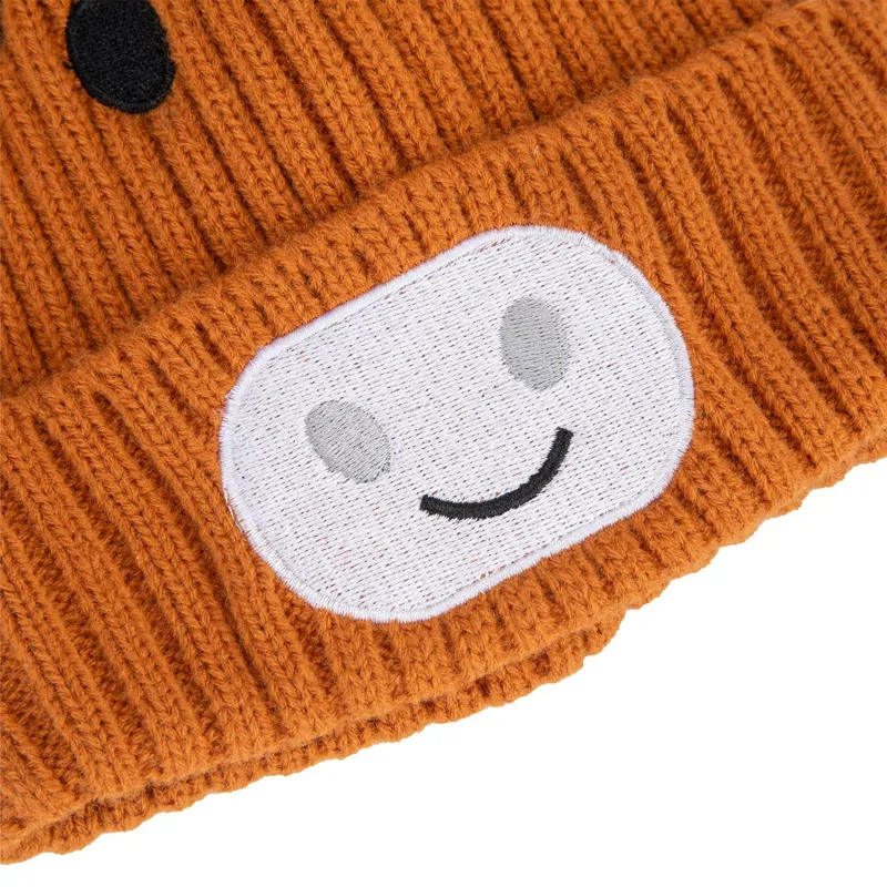 Winnie and Me Festive Junior Pom Pom Hat - Horse-2