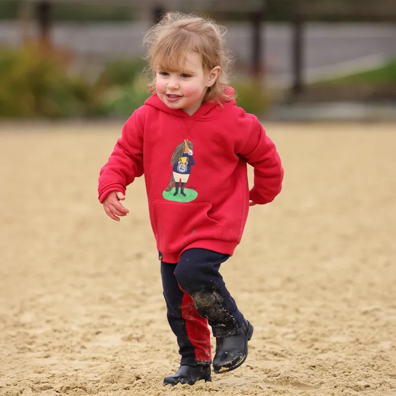 Winnie and Me Youth Hoodie - Red-4
